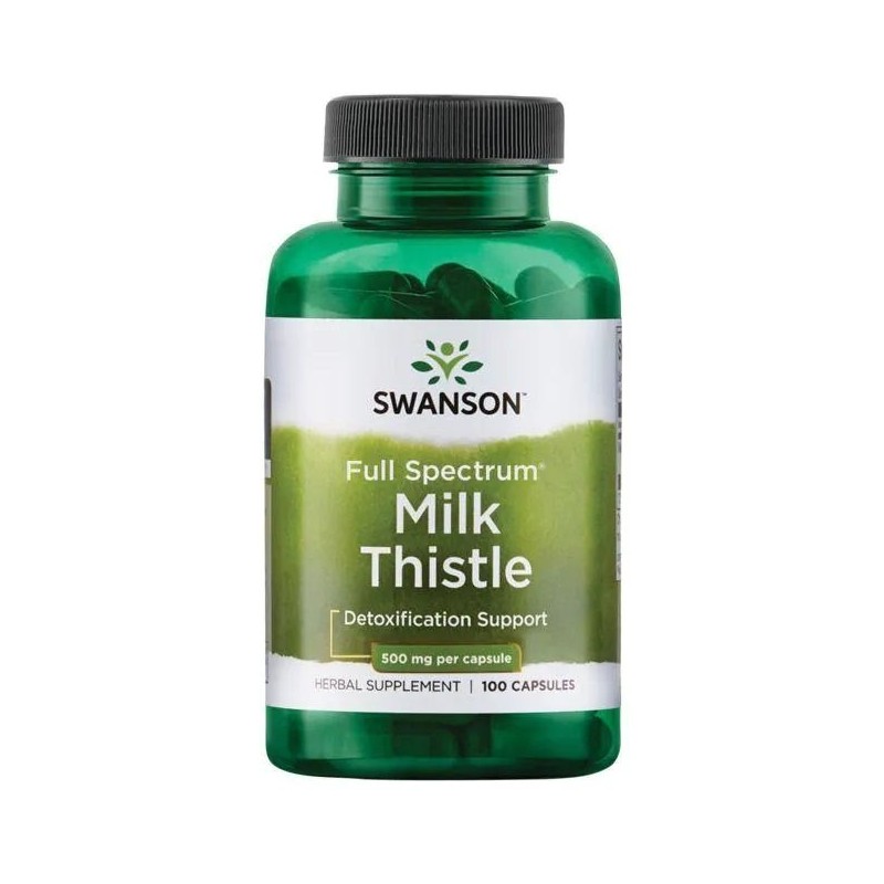 Full Spectrum Milk Thistle 500 mg (100 kaps.)