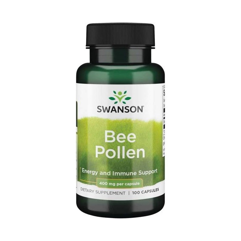 Bee Pollen (pyłek pszczeli) 400 mg (100 kaps.)