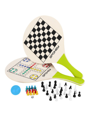 Rakietki do badmintona z grami spokey woo-bad game jr