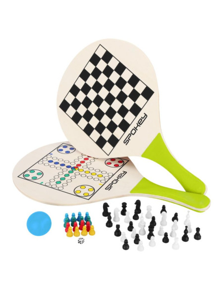 Rakietki do badmintona z grami spokey woo-bad game jr