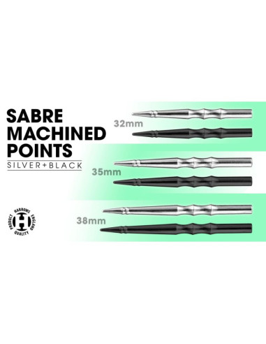 Groty do rzutek steeltip harrows sabre machined