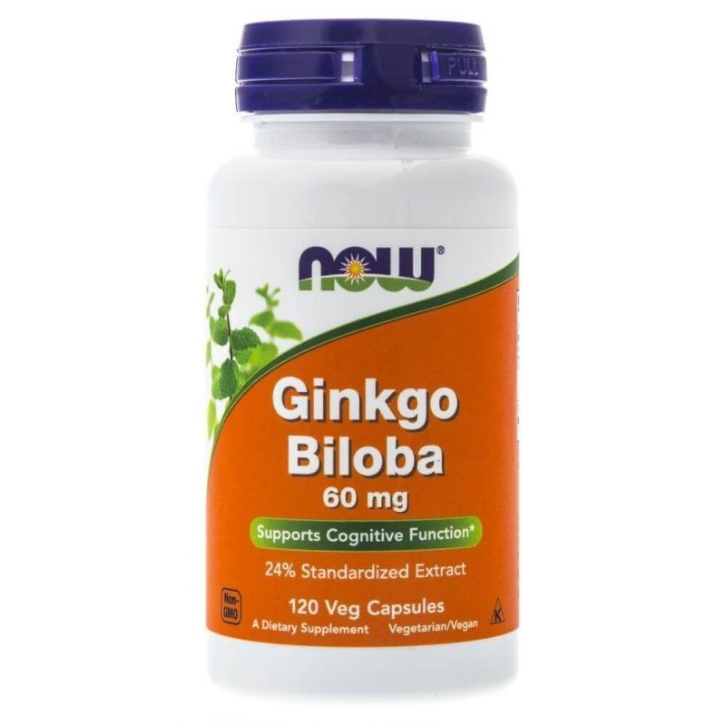 Ginkgo Biloba ekstrakt - Miłorząb Japoński (120 kaps.)