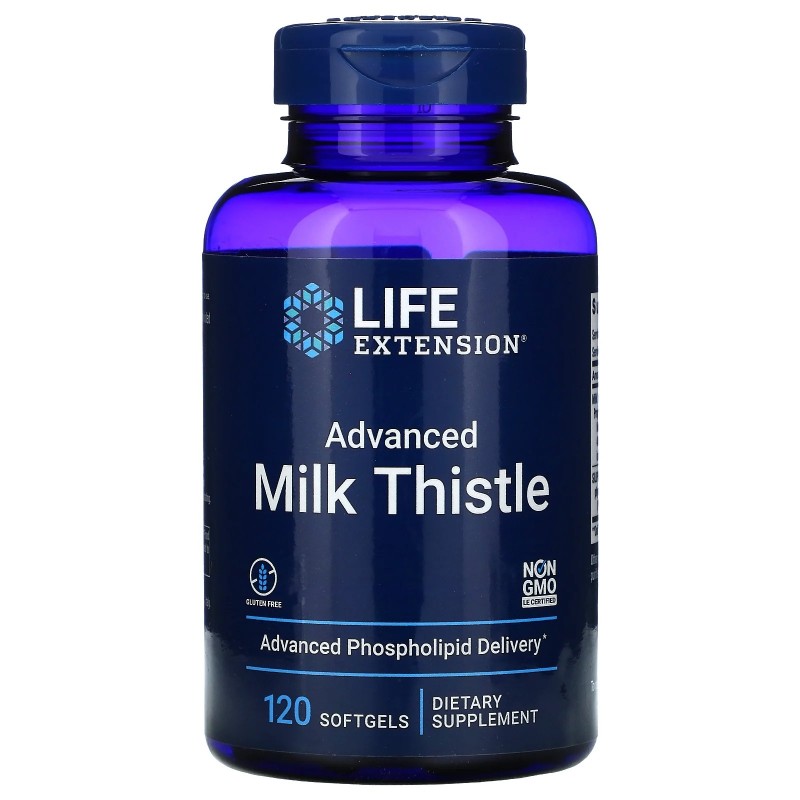 Advanced Milk Thistle - Ostropest Plamisty (120 kaps.)