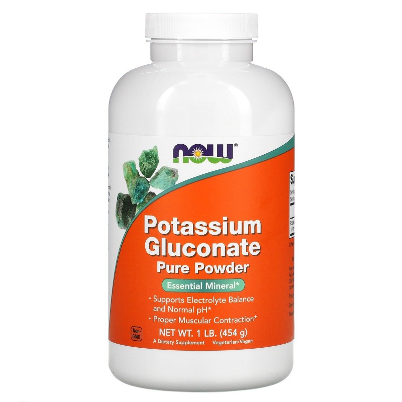 Potassium Gluconate Powder - Glukonian Potasu (454 g)