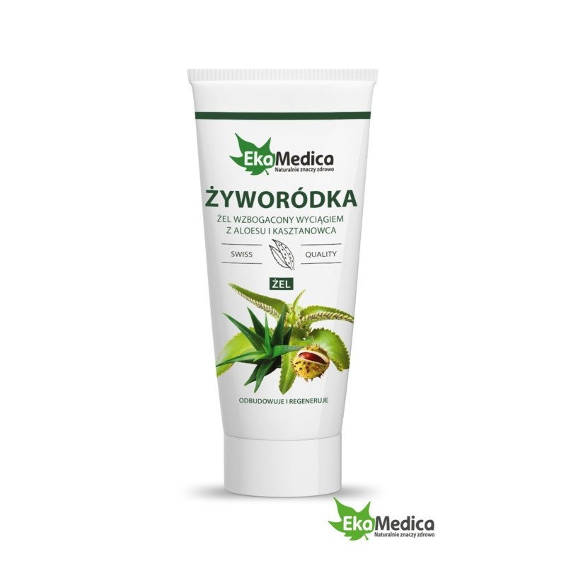 Żel z żyworódki + aloes (200 ml)