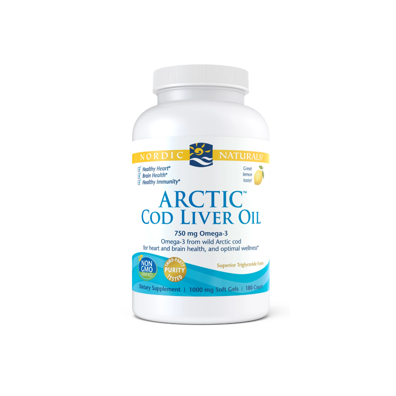 Arctic Cod Liver Oil Lemon (180 kaps.)