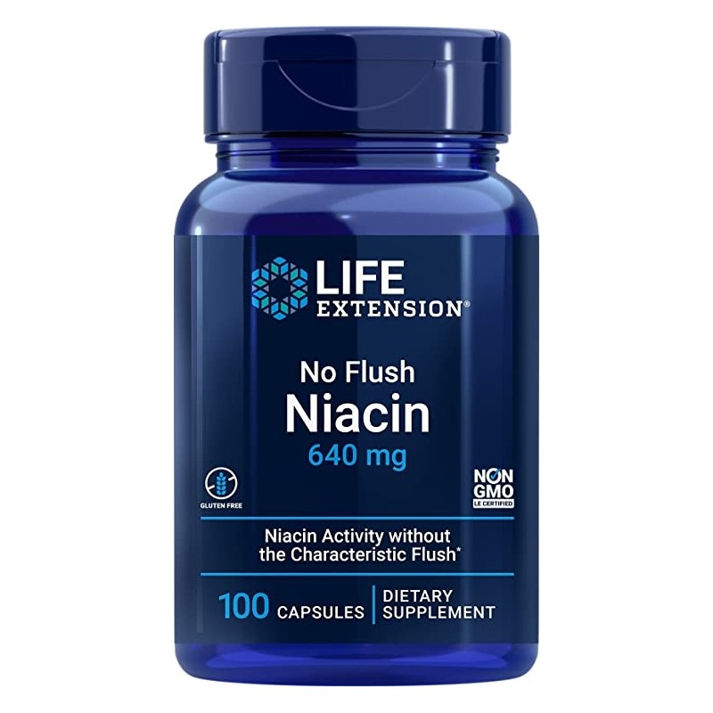 No Flush Niacin 640 mg  (100 kaps.)