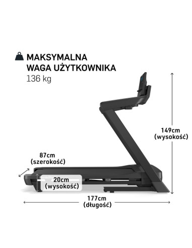 Bieżnia elektryczna nordictrack t7