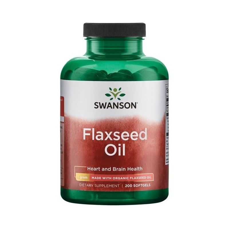 Flaxseed Oil 1000 mg (200 kaps.)