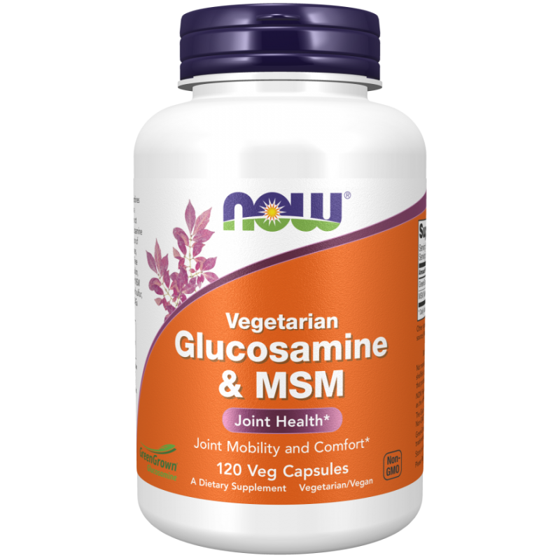 Vegetarian Glucosamine & MSM (90 kaps.)