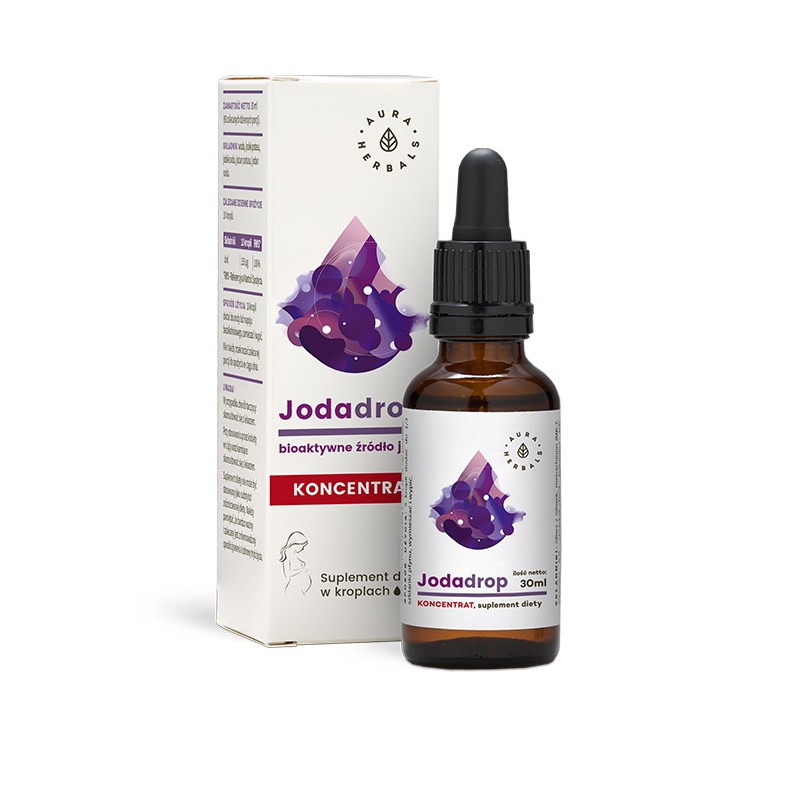 Jodadrop - bioaktywne źródło jodu w kroplach (30 ml)