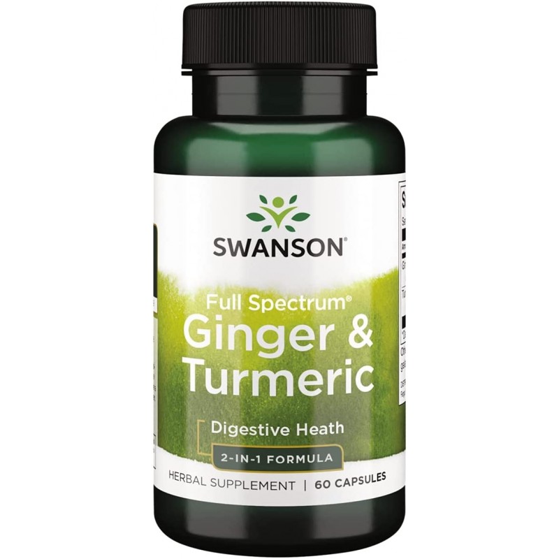 Full Spectrum Ginger & Turmeric (60 kaps.)