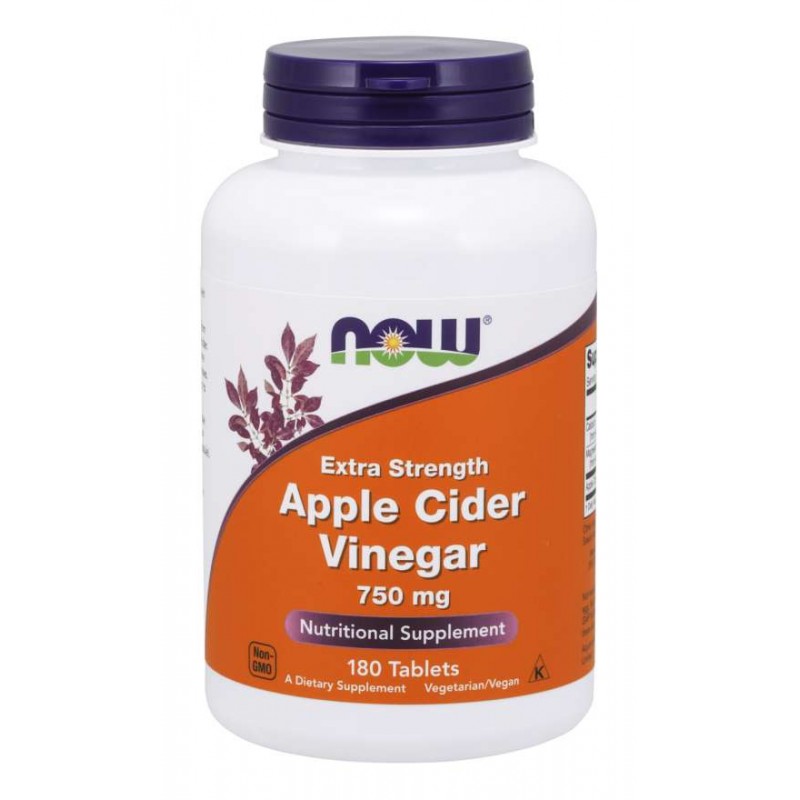 Apple Cider Vinegar - Ocet Jabłkowy 750 mg (180 tabl.)