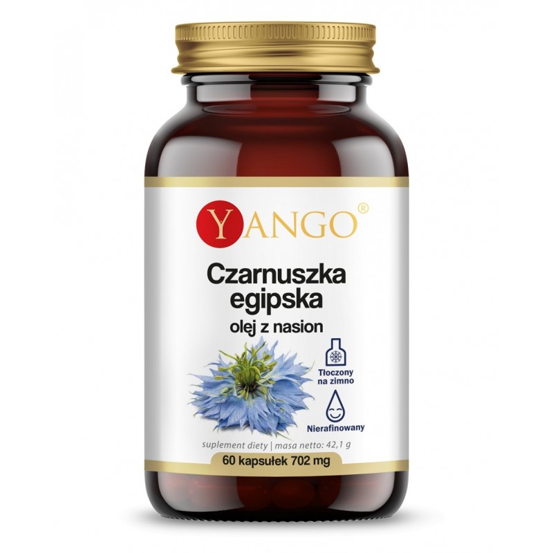 Czarnuszka egipska - olej z nasion 500 mg (60 kaps.)