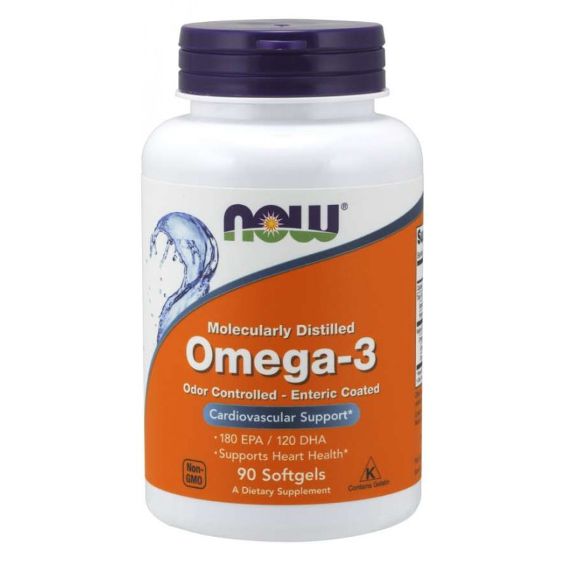 Omega 3 - DHA 120 mg + EPA 180 mg (90 kaps.)