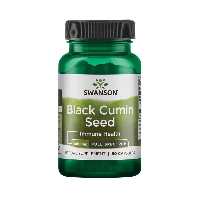 Full Spectrum Black Cumin Seed - Nasiona czarnego kminu 400 mg (60 kaps.)