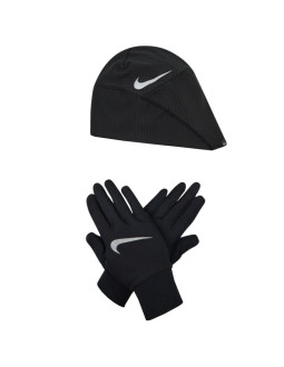 Zestaw czapka i rękawiczki nike wmns essential running hat-glove set
