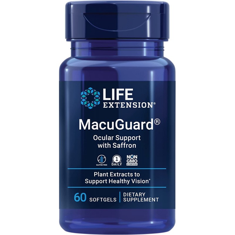 MacuGuard Ocular Support with Saffron (60 kaps.)