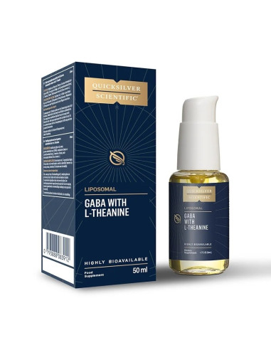 Quicksilver Liposomal Gaba With L-Theanine Eu (50 Ml)