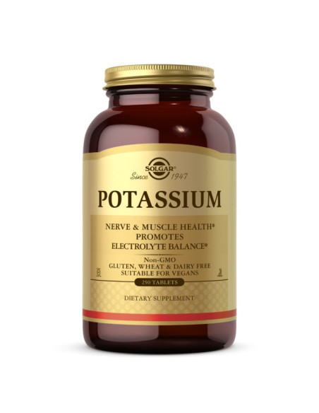 Solgar Potassium - Potas 99 Mg (250 Tabl.)