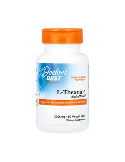 Doctor's Best L-Theanine Alphawave (60 Kaps.)