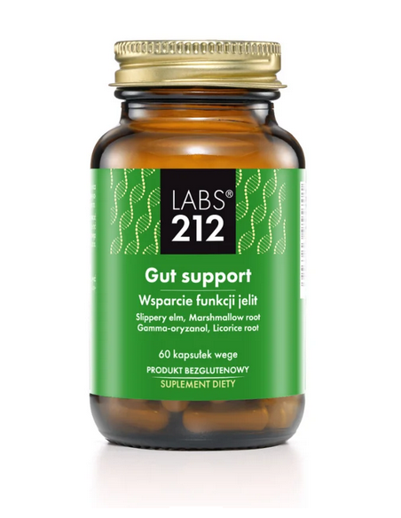 Labs212 Gut Support - Wsparcie Jelit (60 Kaps.)
