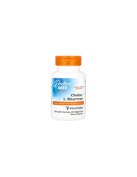 Doctor's Best Choline L-Bitartrate (60 Kaps.)