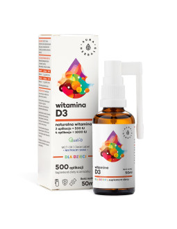 Witamina D3 dla dzieci MCT aerozol (50 ml)