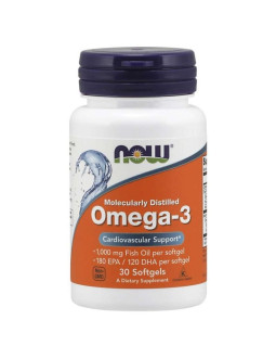 Omega 3 - DHA 120 mg + EPA 180 mg (30 kaps.)