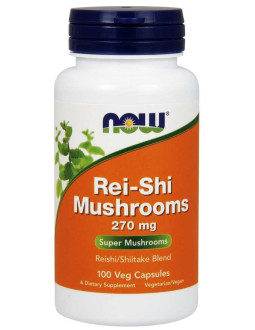 Rei-Shi Mushrooms - Reishi i Shiitake 270 mg (100 kaps.)