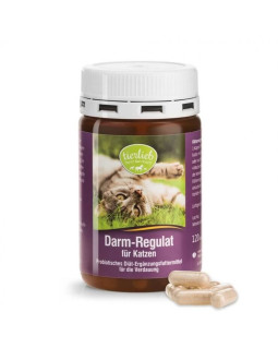 Tierlieb Darm-Regulat Z Probiotykiem Dla Kotów (120 Kaps.)
