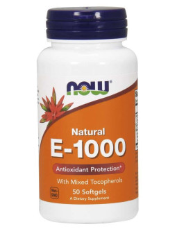 Witamina E 1000 IU (50 kaps.)