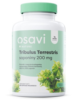 Osavi Tribulus Terrestris, Saponiny 200 Mg (180 Kaps.)