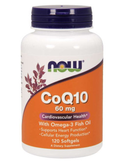 Koenzym Q10 i Omega-3 (120 kaps.)