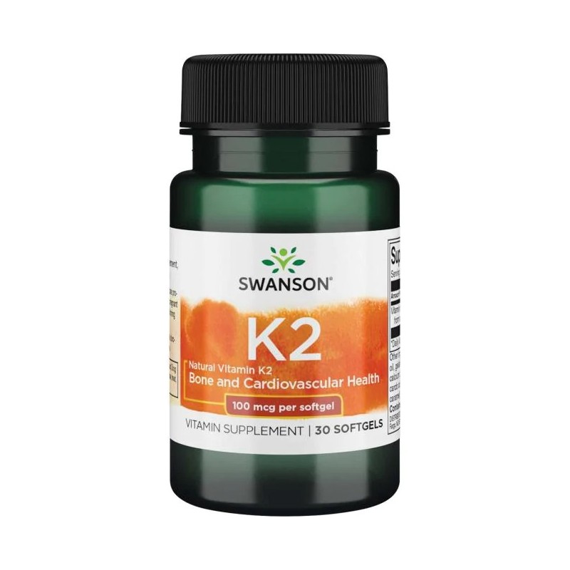 Vitamin K2 Natural 100 mcg (30 kaps.)