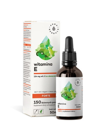 Witamina E Forte - Suplement diety w kroplach (50 ml)