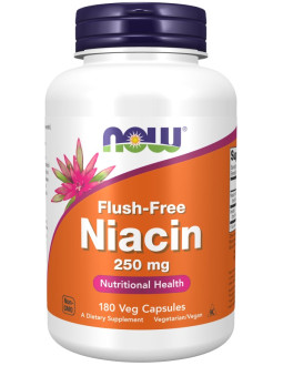 Niacyna flush-free (Niacin) 250 mg (180 kaps.)