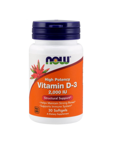 Witamina D3 2000 IU 50 mcg (30 kaps.)