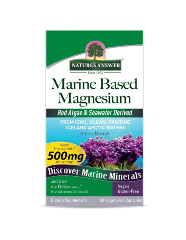 Nature's Answer Marine Based Magnesium - Magnez (90 Kaps.)