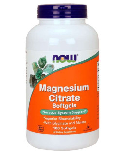 Magnesium Citrate - Cytrynian Magnezu (180 kaps.)