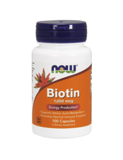 Biotyna - Biotin 1000 mcg (100 kaps.)