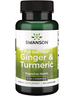Full Spectrum Ginger & Turmeric (60 kaps.)