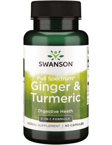 Full Spectrum Ginger & Turmeric (60 kaps.)