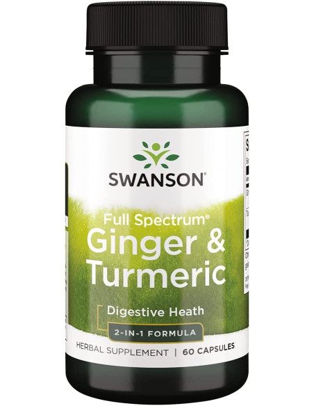 Full Spectrum Ginger & Turmeric (60 kaps.)