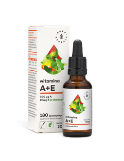 Witamina A + E - Suplement diety w kroplach (30 ml)