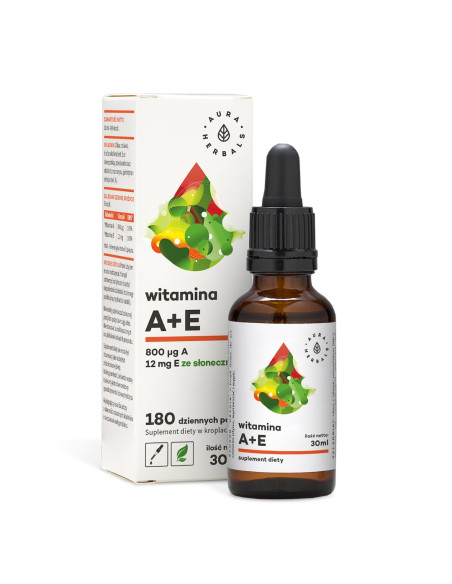 Witamina A + E - Suplement diety w kroplach (30 ml)
