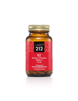 Vitamin B2 Riboflavin 5'-Phosphate + Riboflavin (60 kaps.)
