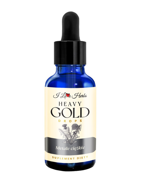 I Love Herrbs - Heavy Gold Drops Metale Ciężkie (50 Ml)