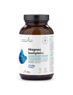 AURA HERBALS Magnez Kompleks ATA Mg (120 kaps.)