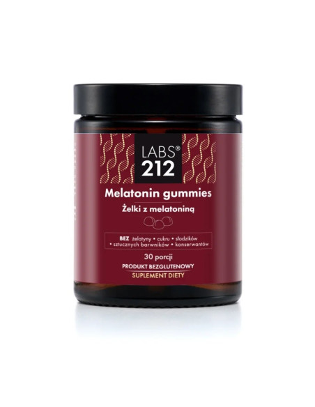 Labs212 Melatonin - Żelki Z Melatoniną (30 Żelek)